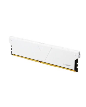 V-Color DDR4 8GB 3200MHz Skywalker Plus U-DIMM RGB (White H/S) 1.35V Memory Ram TL408G32S816DSPWWS