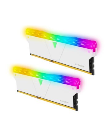 V-Color Prism Pro RGB Kit 32GB 3600MHz (2x16) DDR4 Desktop Memory Ram - White