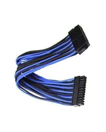 Bitfenix Sleeved 45cm Blue/Black 24-pin ATX ext Cable